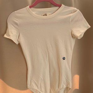 Cream Colored Hollister Bodysuit!